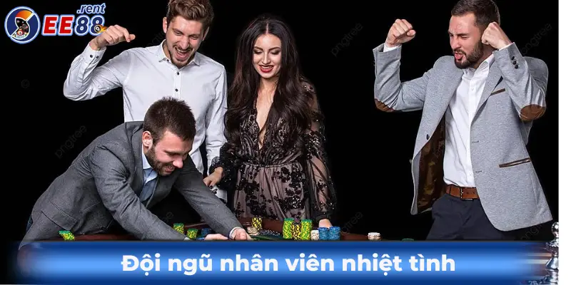 Giới thiệu EE88 - Trang cá cược chất lượng, uy tín số 1 3 Đội ngũ nhân viên nhiệt tình